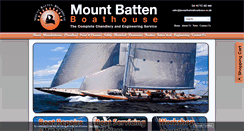 Desktop Screenshot of mountbattenboathouse.co.uk